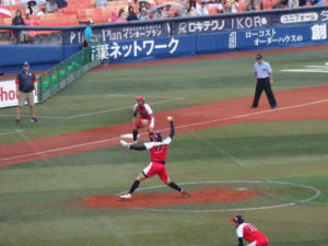 日米対抗ソフトボール
